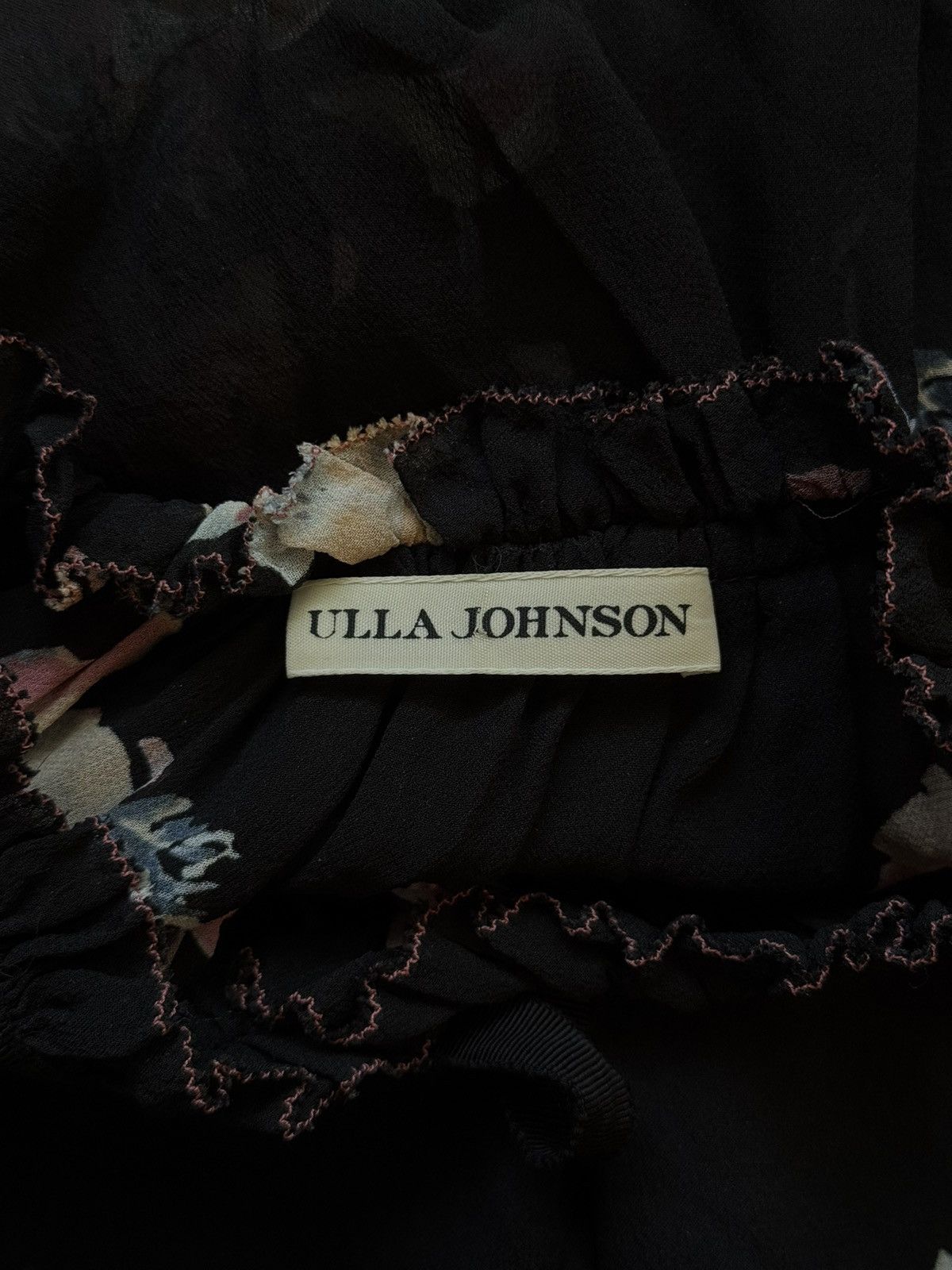 Ulla Johnson Ulla Johnson 100% silk floral print blouse Size M / US 6-8 / IT 42-44 - 9 Thumbnail