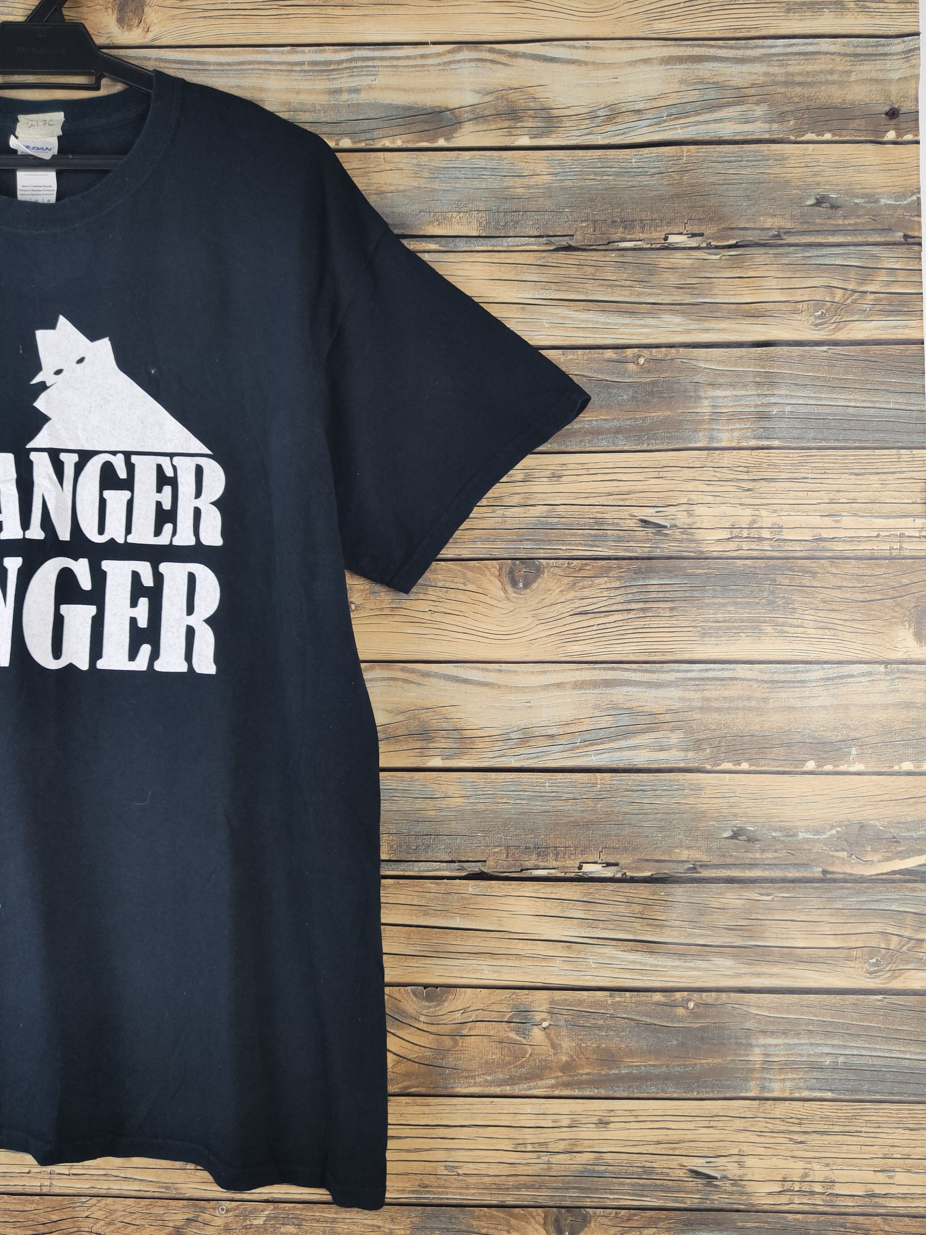 Band Tees DL Stranger Danger 55 Black Short Sleeve T-shirt #2176 Size US L / EU 52-54 / 3 - 5 Thumbnail