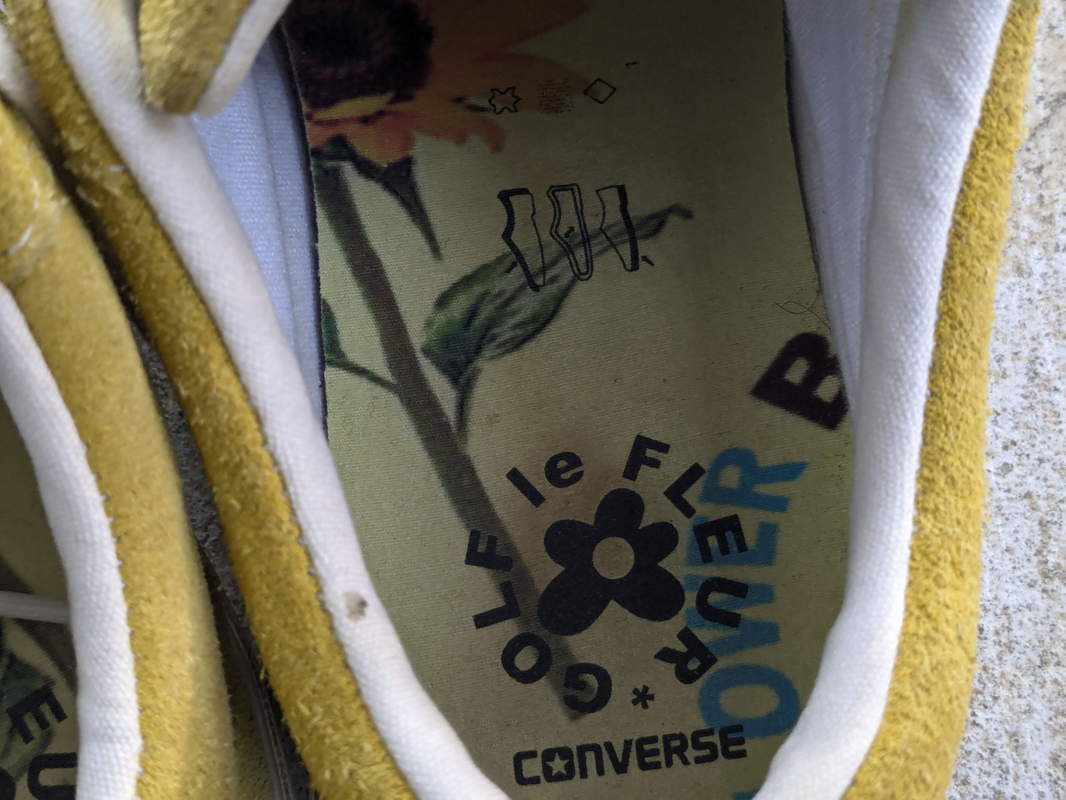 Converse × Golf Wang Converse One Star Golf Le Fleur Sulfur 6 Yellow Suede Size US 6 / EU 39 - 6 Thumbnail