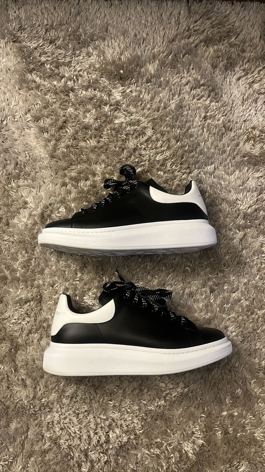 Alexander McQueen Black and white Alexander mcqueens Size US 11 / EU 44 - 1 Thumbnail
