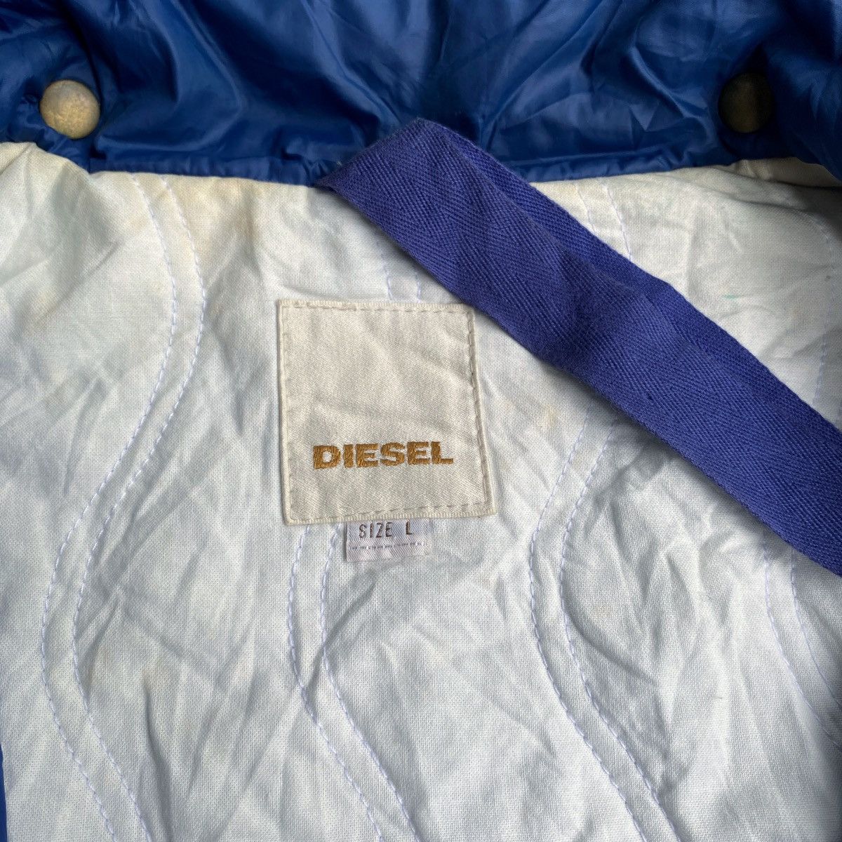 Diesel × Vintage Rare Vintage Y2K Diesel Avant garde Vest Jacket Size US L / EU 52-54 / 3 - 9 Thumbnail
