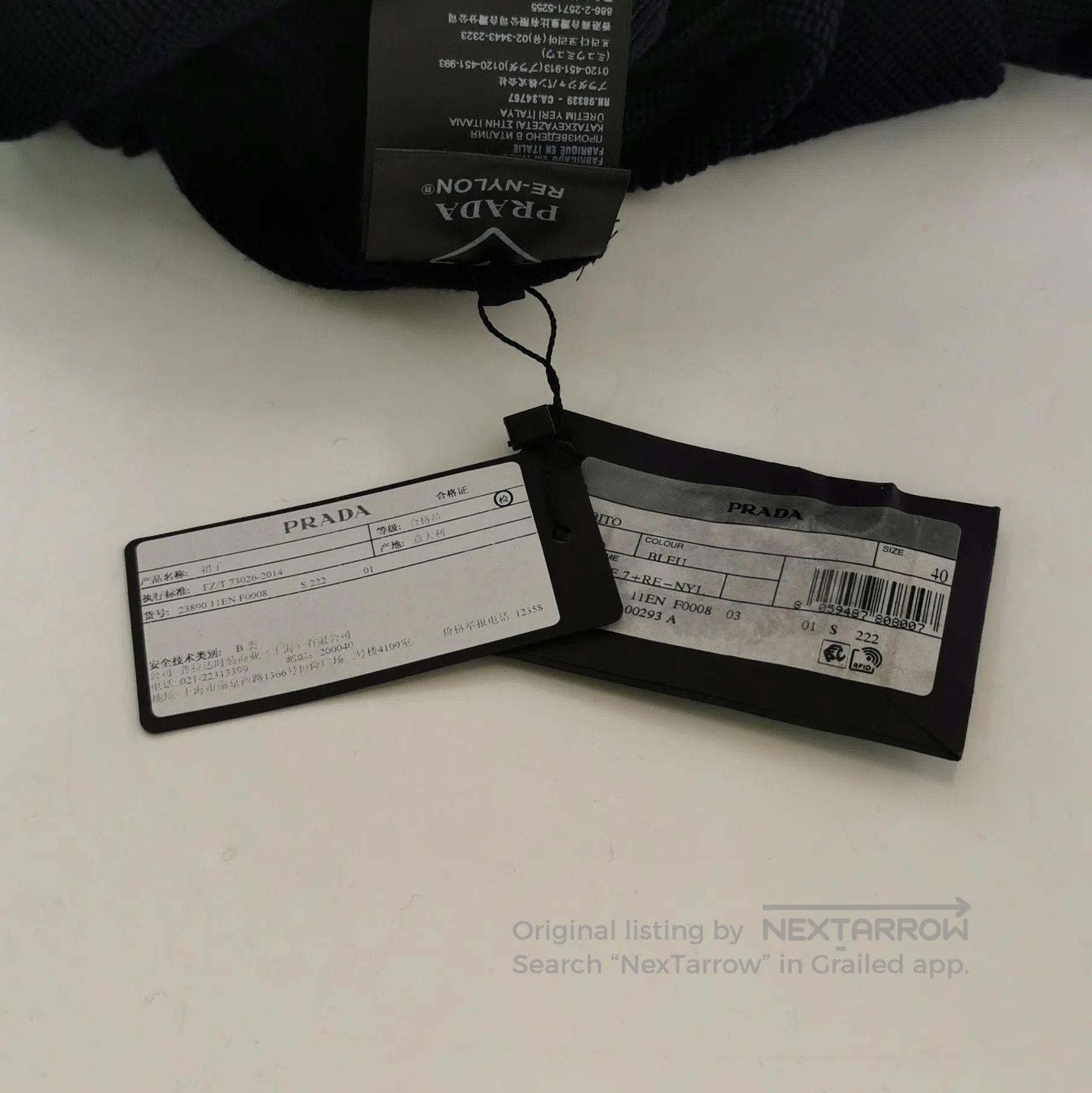 Prada Prada Wool Long Sleeve Dress with Triangle Logo . Size M / US 6-8 / IT 42-44 - 4 Thumbnail