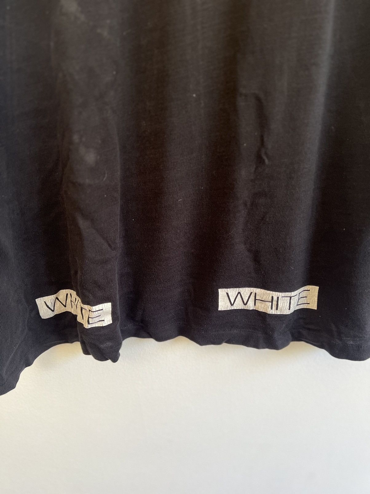 Off-White × Virgil Abloh Off white “blue collar” TEE Size US L / EU 52-54 / 3 - 5 Thumbnail