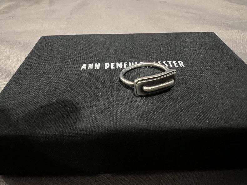 Ann Demeulemeester Ann Demeulemeester鈥?25 Silver ring Size ONE SIZE - 2 Thumbnail