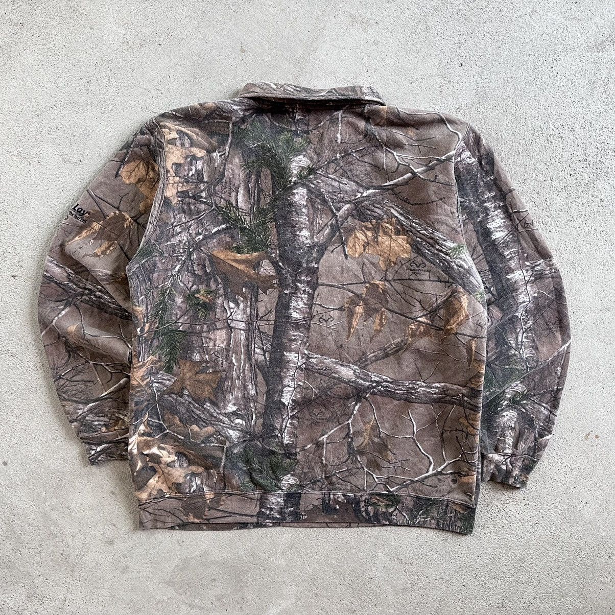 Carhartt × Vintage Crazy Vintage Y2K Faded Realtree Camo Sweatshirt Size US L / EU 52-54 / 3 - 7 Thumbnail