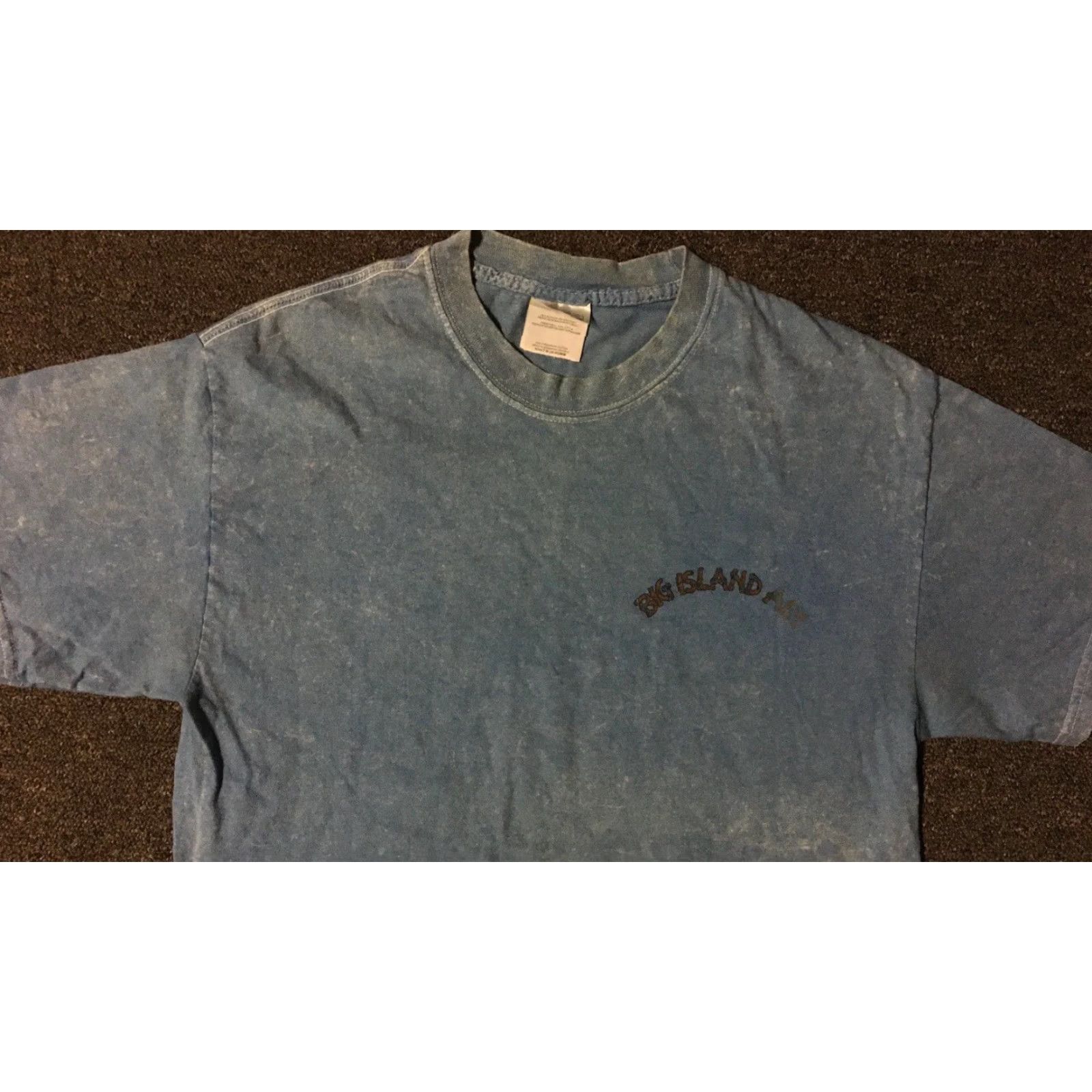 Vintage Vtg Hawaii Big Island Air Faded Acid Wash Shirt M Planes Beach Surf Grunge OP 90s Size US M / EU 48-50 / 2 - 6 Thumbnail