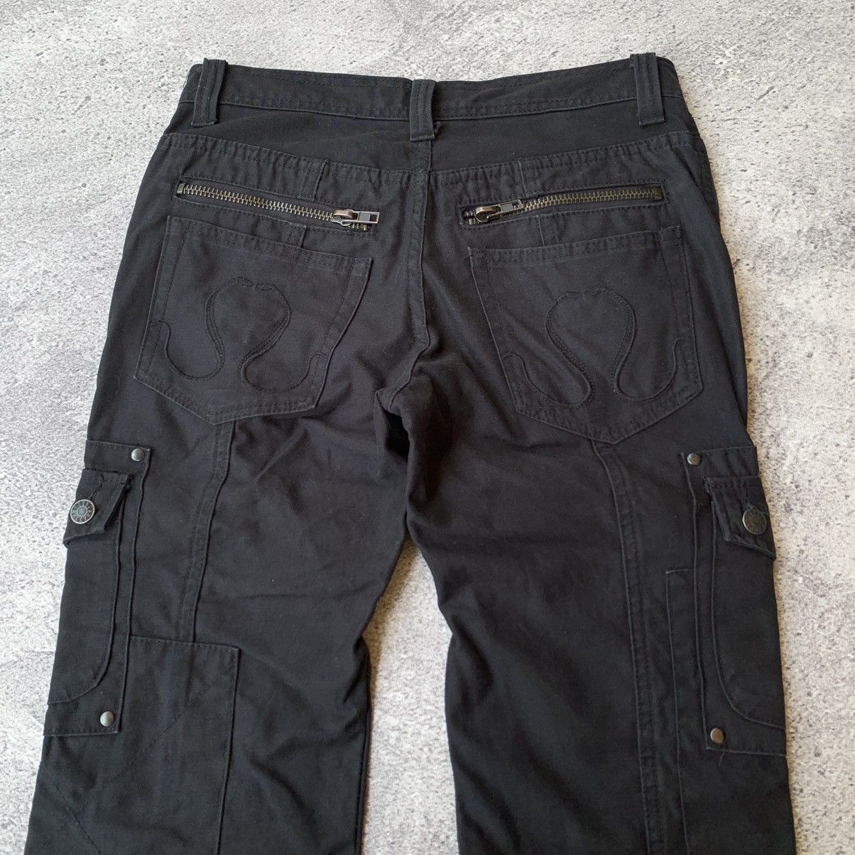 CIVARIZE CIVRIZE patchwork Cargo Flare Jeans Size US 30 / EU 46 - 10 Thumbnail