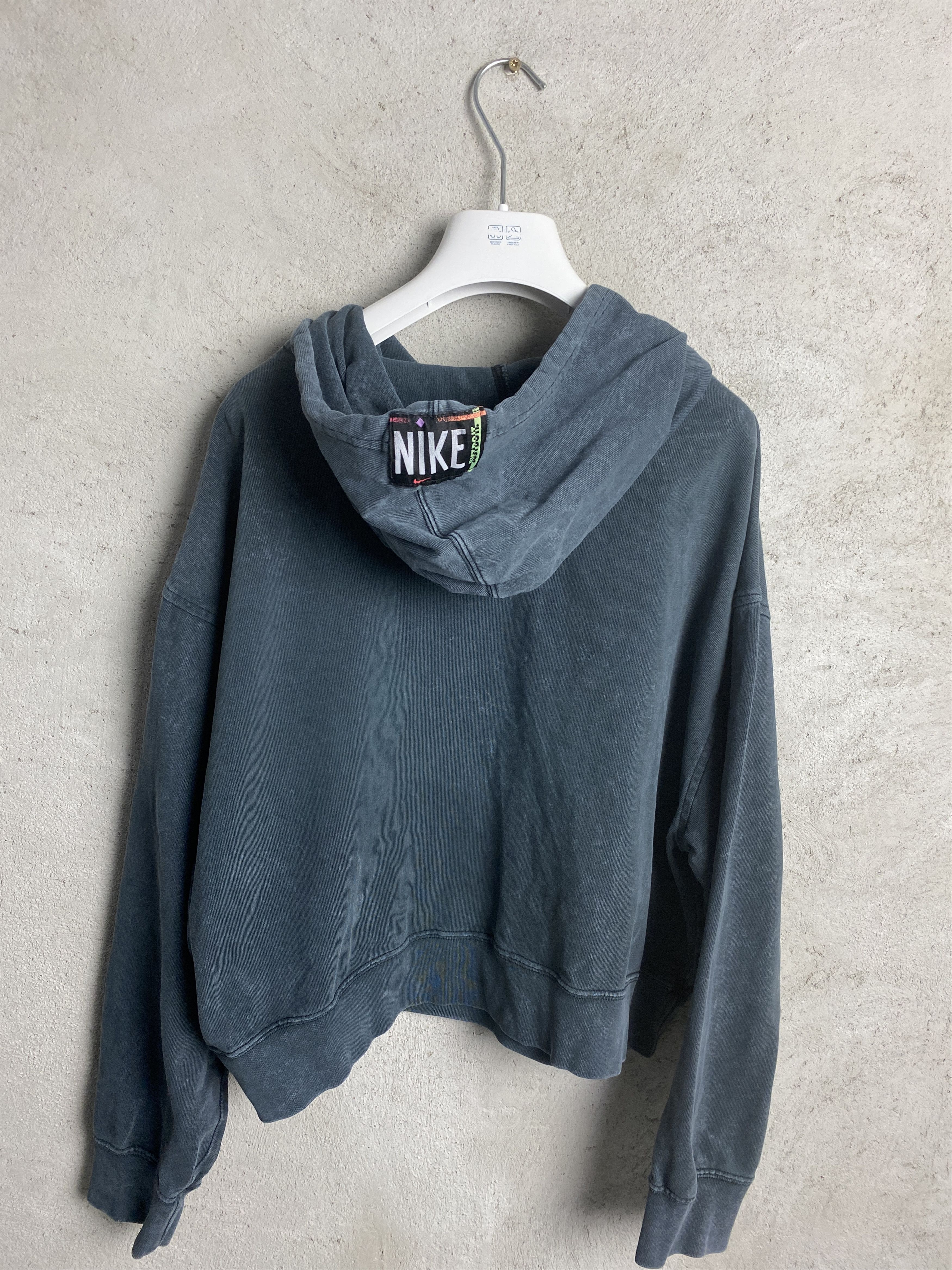 Nike nike hoodie center swoosh y2k rap skate sport opium Size US S / EU 44-46 / 1 - 7 Thumbnail