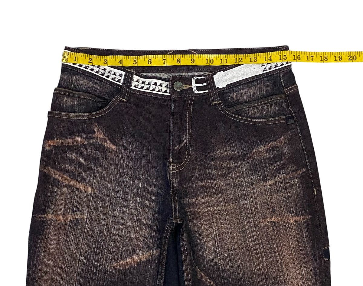 PPFM PPFM Star Mud-Wash Stretch Denim Pants Size US 30 / EU 46 - 12 Thumbnail