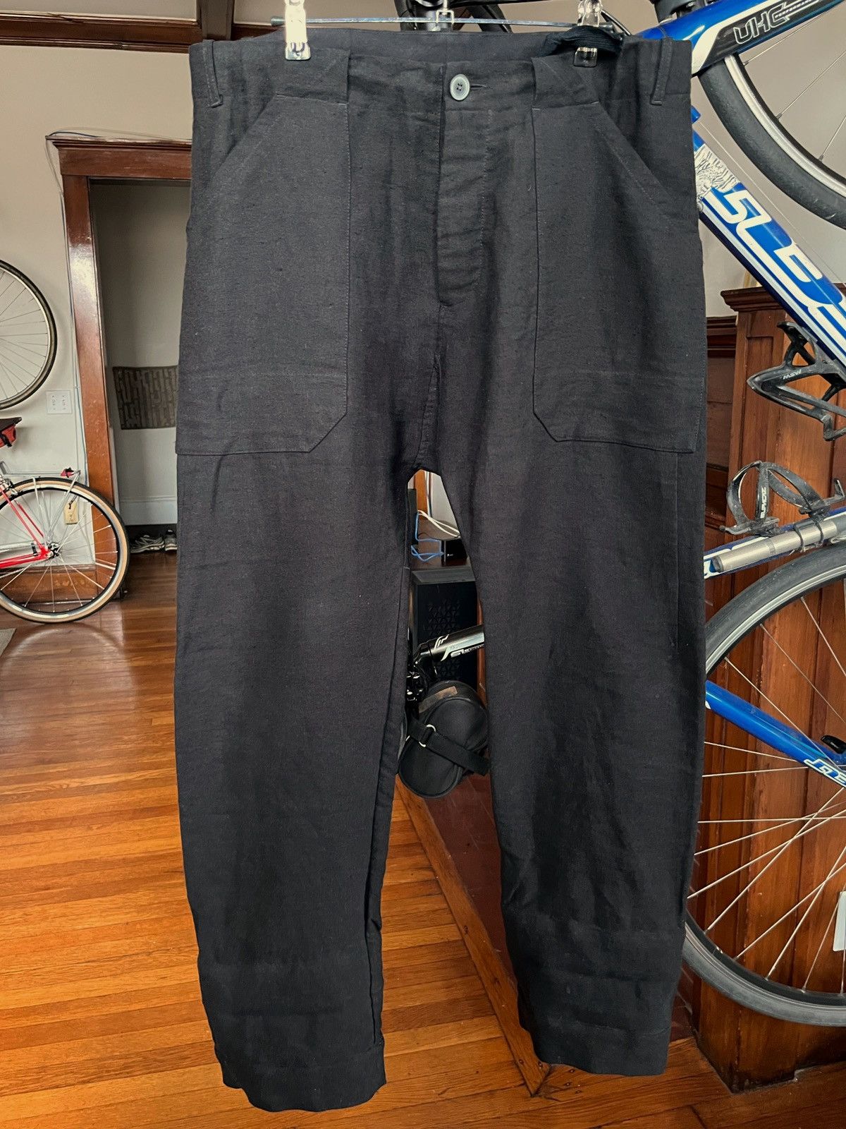 JAN-JAN VAN ESSCHE TROUSERS＃68 サイズS 中古 JAN JAN VAN ESSCHE - TROUSERS#78 / BLACK | Brownie