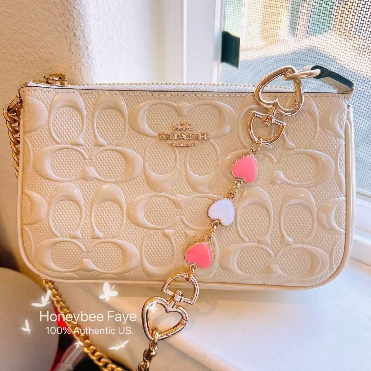 Coach Nolita 19 In Signature Leather CU000 plus extended chain Size ONE SIZE - 3 Thumbnail