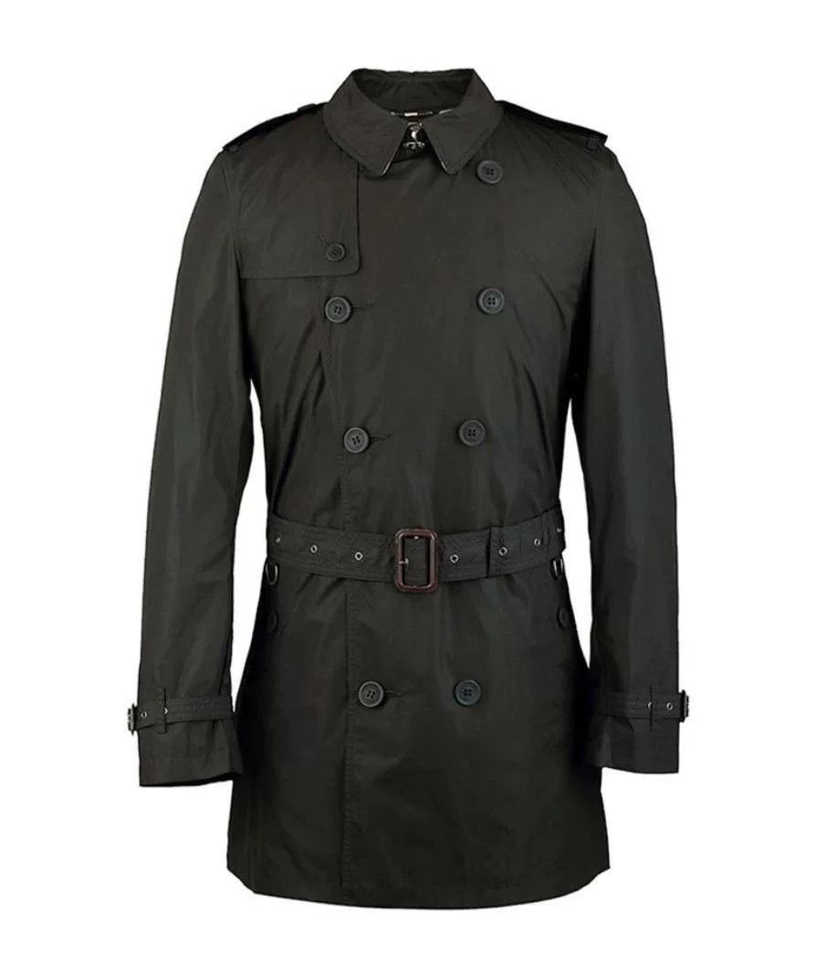 Burberry Burberry Men's Double-Breasted Trench Coat Size US M / EU 48-50 / 2 - 1 Thumbnail