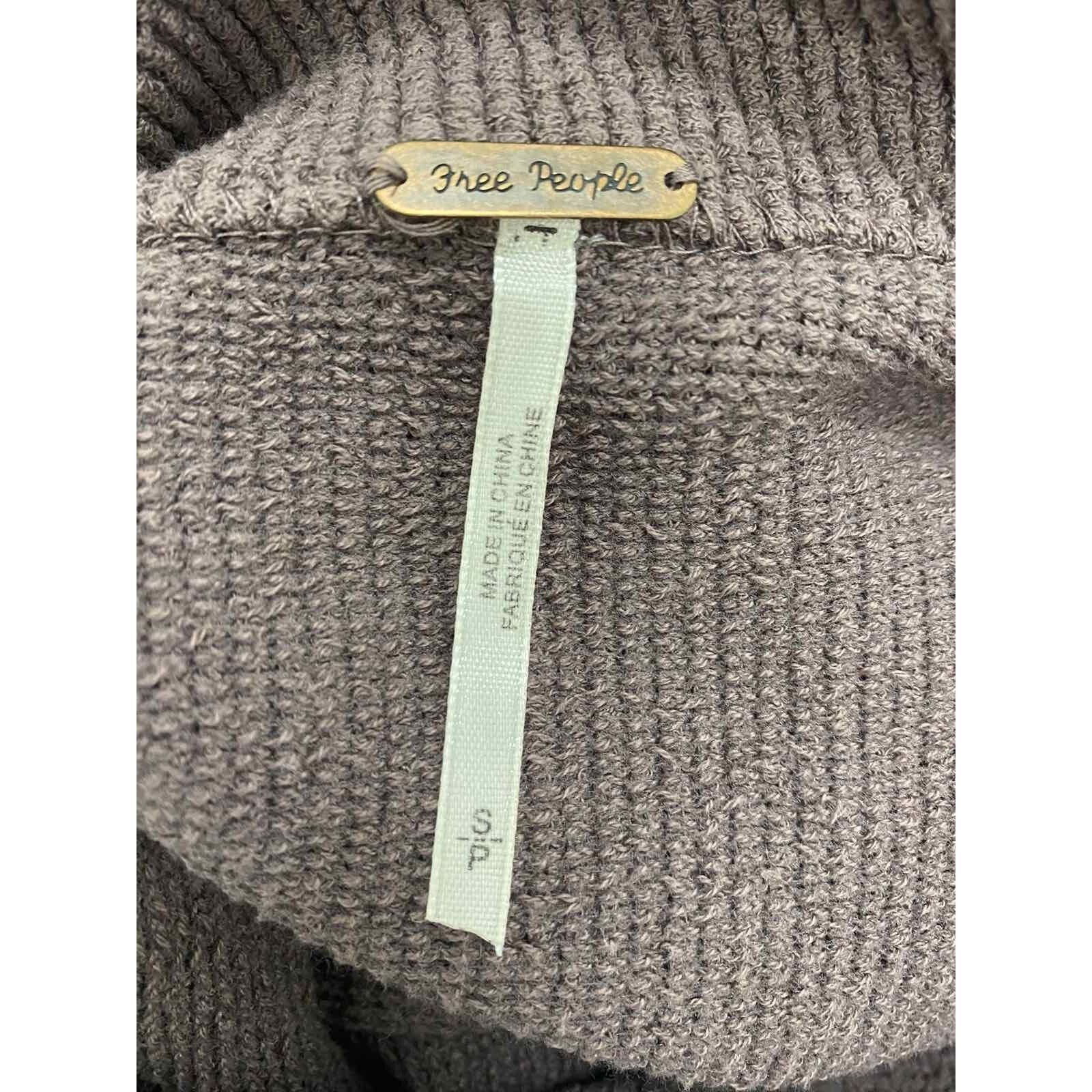 Free People Free People knitted Nutmeg Ottoman Slouchy Tunic S A000621 Size S / US 4 / IT 40 - 8 Thumbnail