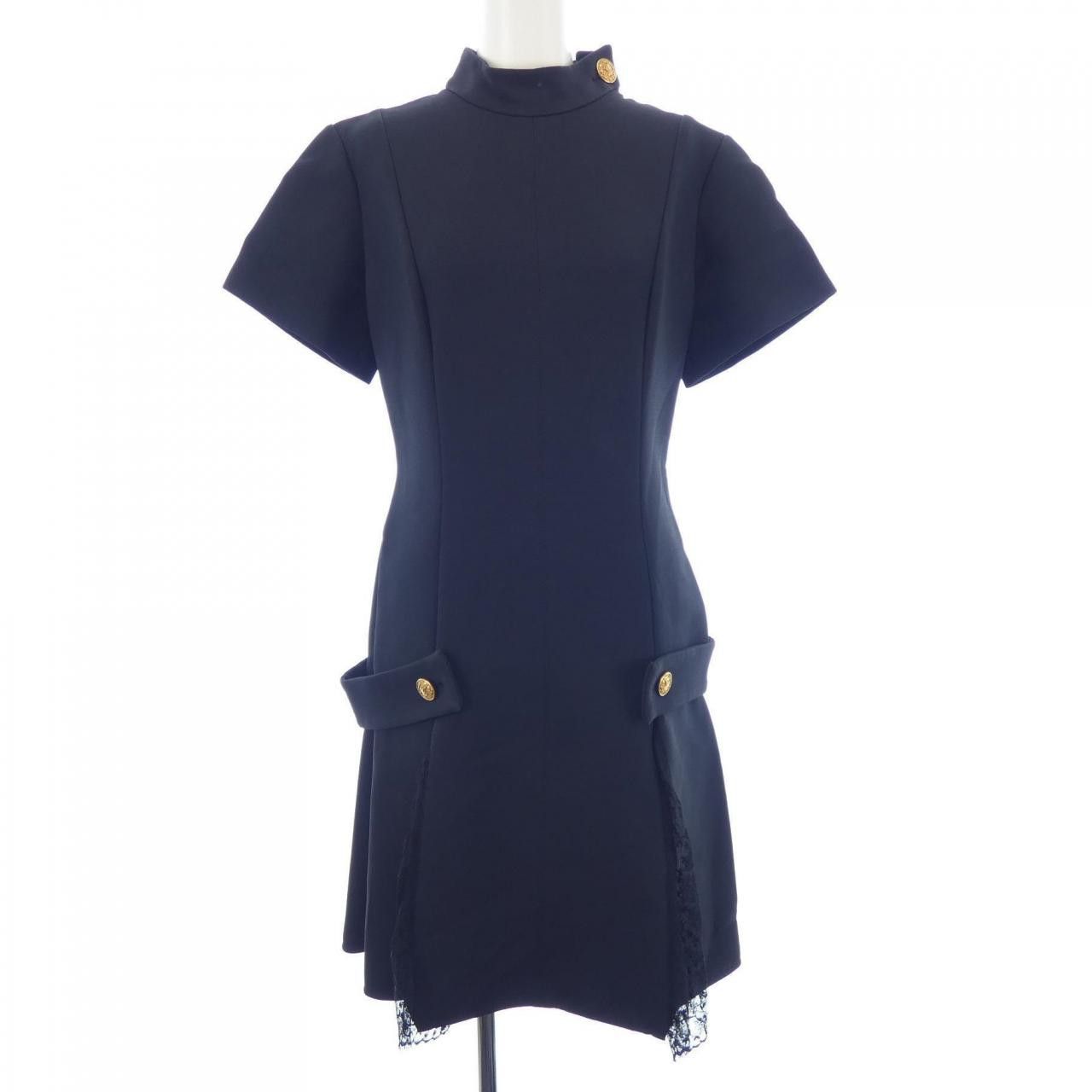 Louis Vuitton Louis Vuitton Louis Vuitton Silk Blend Dress Others Dresses FNDR34NQA DUTY FREE for USA Size ONE SIZE - 1 Thumbnail