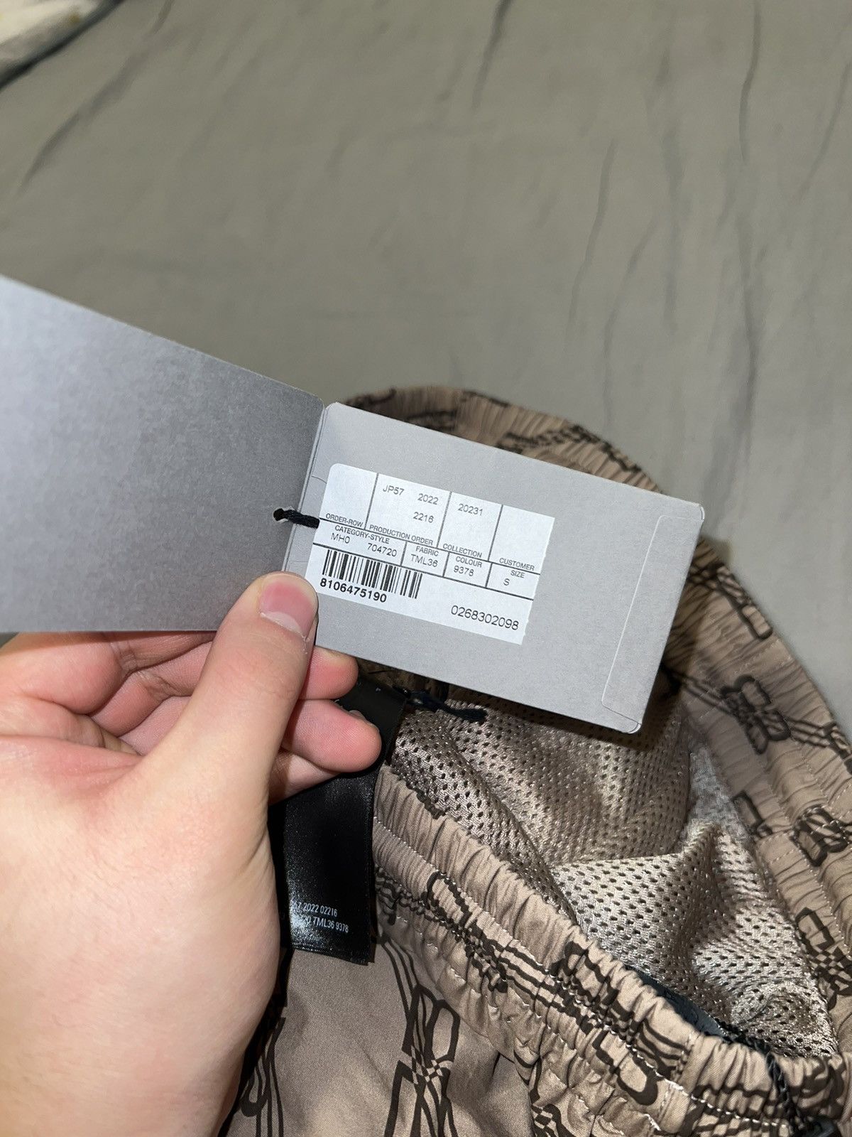 Balenciaga Balenciaga Monogram Logo Beige Track Pants Size US 32 / EU 48 - 8 Thumbnail