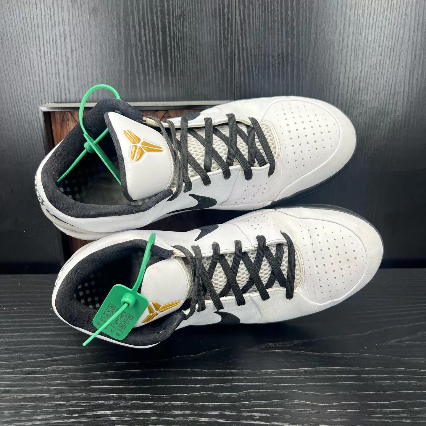 Nike zk4 Gigi Black White Gold 46 New With Box Size US 13 / EU 46 - 7 Thumbnail