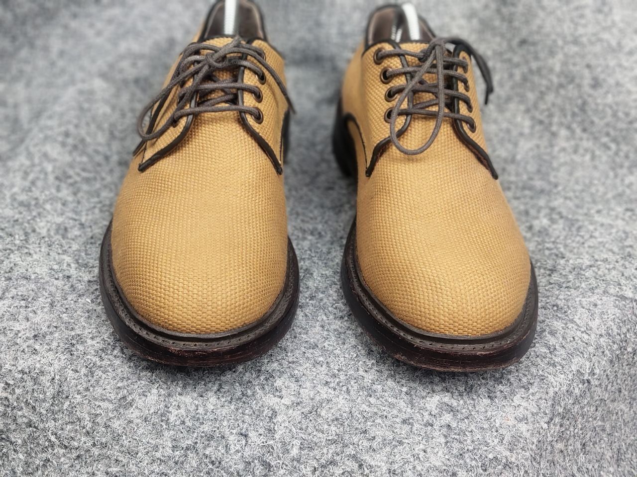 YMC You Must Create Design YMS Lace-up Canvas derby Brogue Shoes Size US 9 / EU 42 - 6 Thumbnail