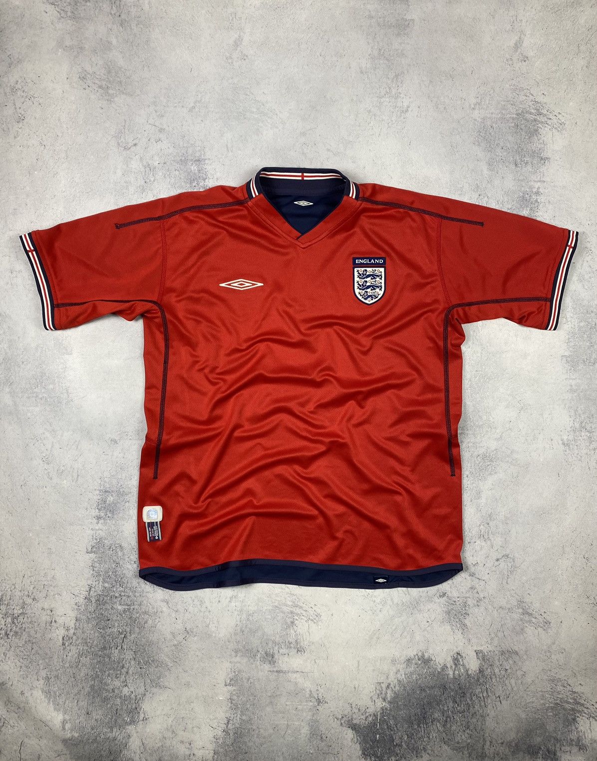 Umbro × Vintage Vintage 00s Umbro England Reversible Football Soccer Jersey Size US XL / EU 56 / 4 - 11 Thumbnail
