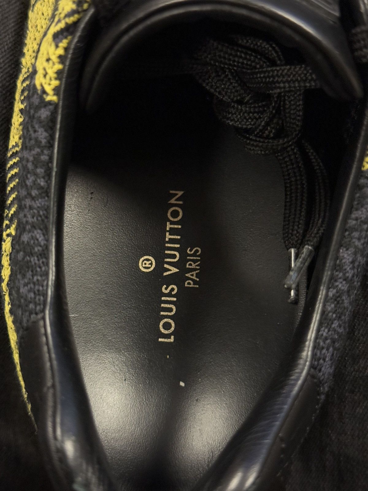 Louis Vuitton Louis Vuitton Yellow Black Size 9.5US/8.5LV Trainer Size US 9.5 / EU 42-43 - 11 Thumbnail