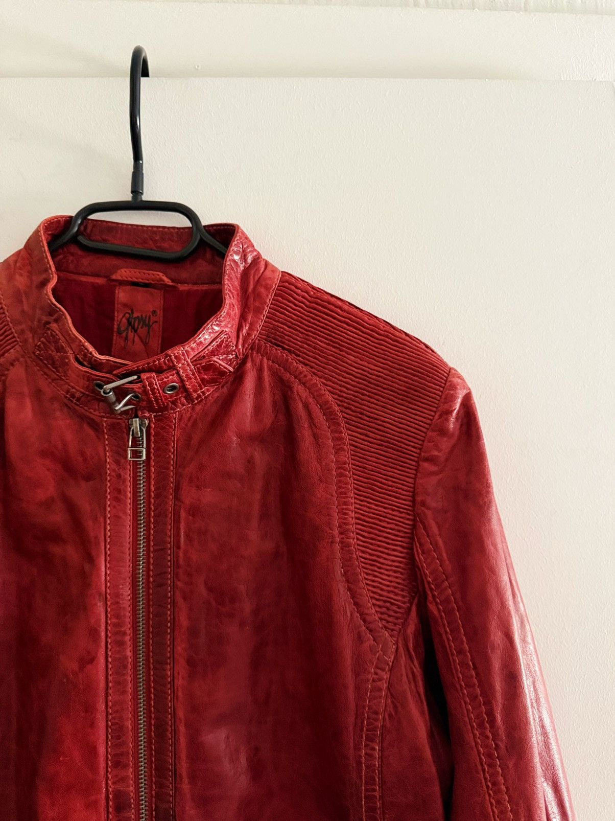 14th Addiction 14th Addiction Style Leather Jacket Red Size US S / EU 44-46 / 1 - 2 Thumbnail