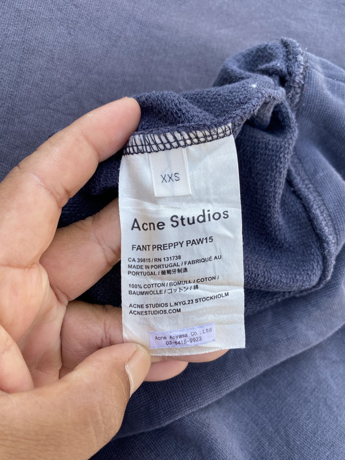 Acne Studios Rare Vintage Acne Studios Crew Neck Sweatshirt Size US L / EU 52-54 / 3 - 12 Thumbnail