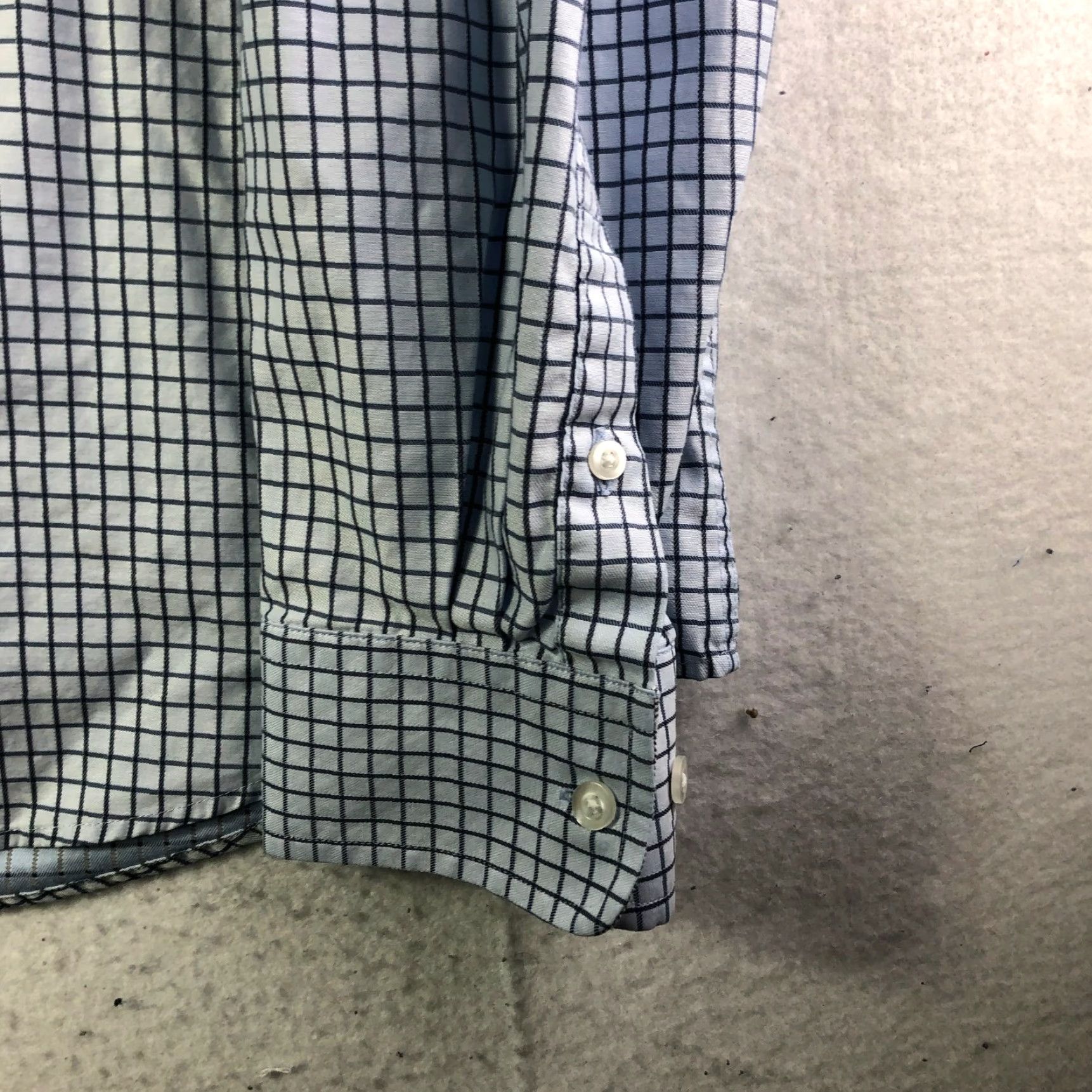 Pronto Uomo Pronto Uomo Shirt Long Sleeve Button-Up Mens XXL Blue Plaid Shirt Size US XXL / EU 58 / 5 - 3 Thumbnail