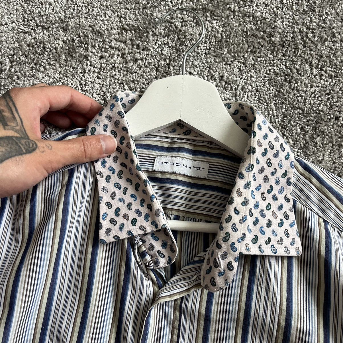 Etro Vintage Etro Italy Shirt Size US L / EU 52-54 / 3 - 4 Thumbnail