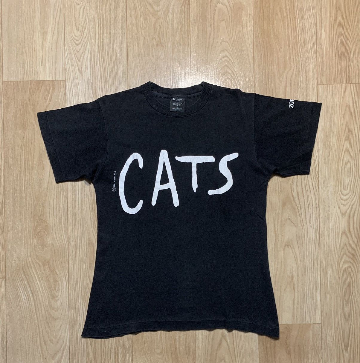 Vintage Rare Vintage 1981 CATS Musical T-Shirt Size US M / EU 48-50 / 2 - 2 Thumbnail