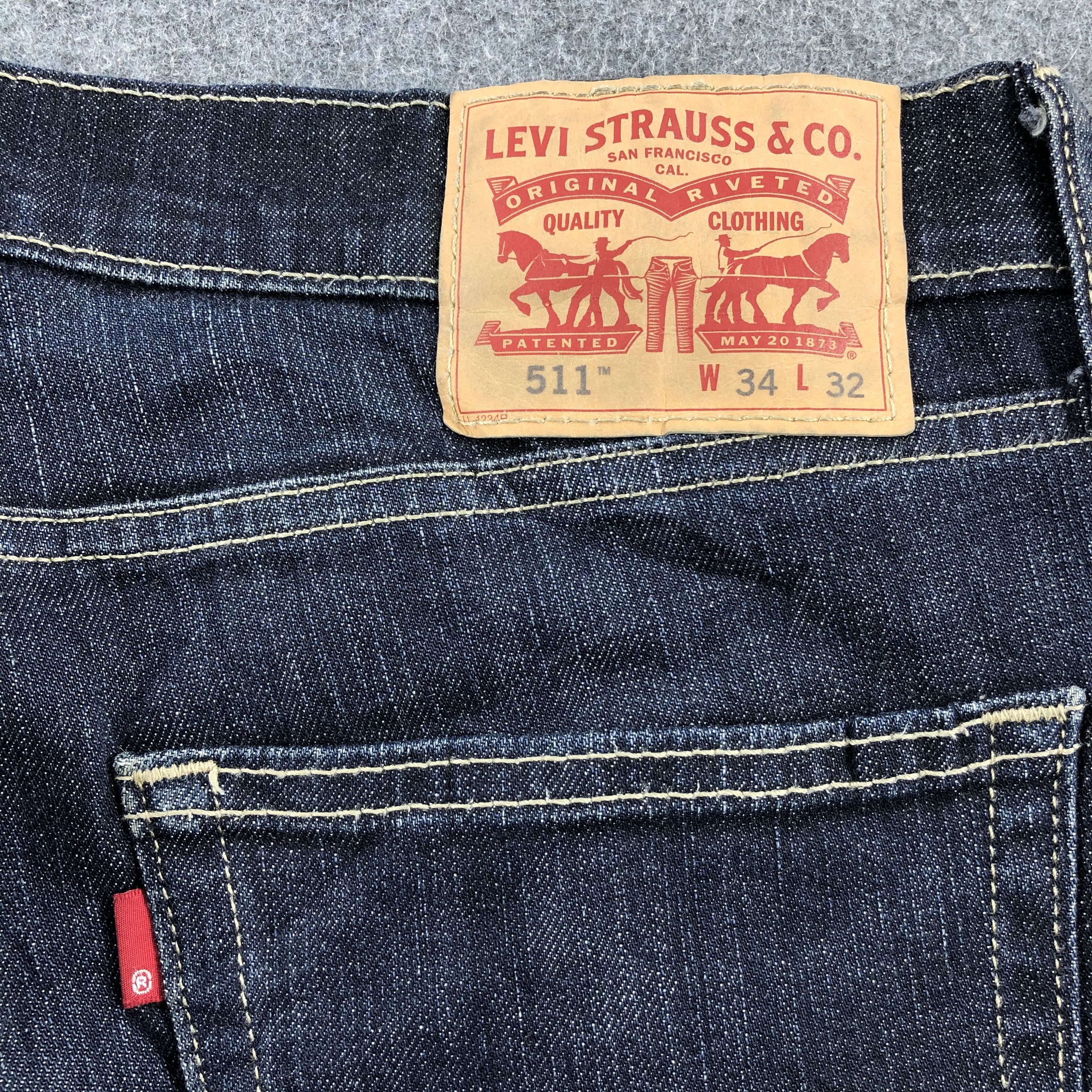 Levi's Vintage Levis 511 Tapered Jeans-JM1824 Size US 34 / EU 50 - 5 Thumbnail