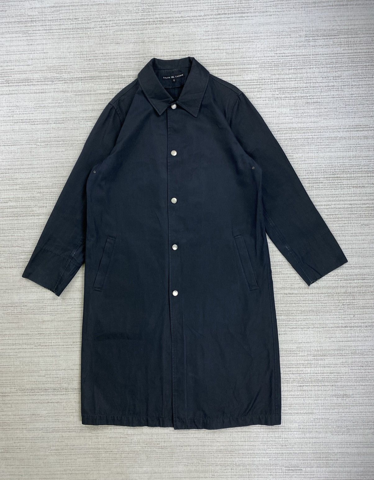 RRL Ralph Lauren × Ralph Lauren × Vintage Vintage Ralph Lauren Long Coat Button Jacket Size US M / EU 48-50 / 2 - 1 Thumbnail