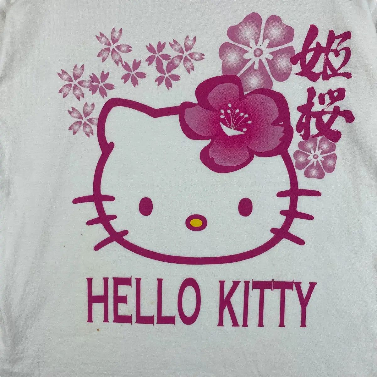 Cartoon Network Vintage HELLO KITTY Japanese Animated Cartoon Tee Shirt Size S / US 4 / IT 40 - 2 Thumbnail