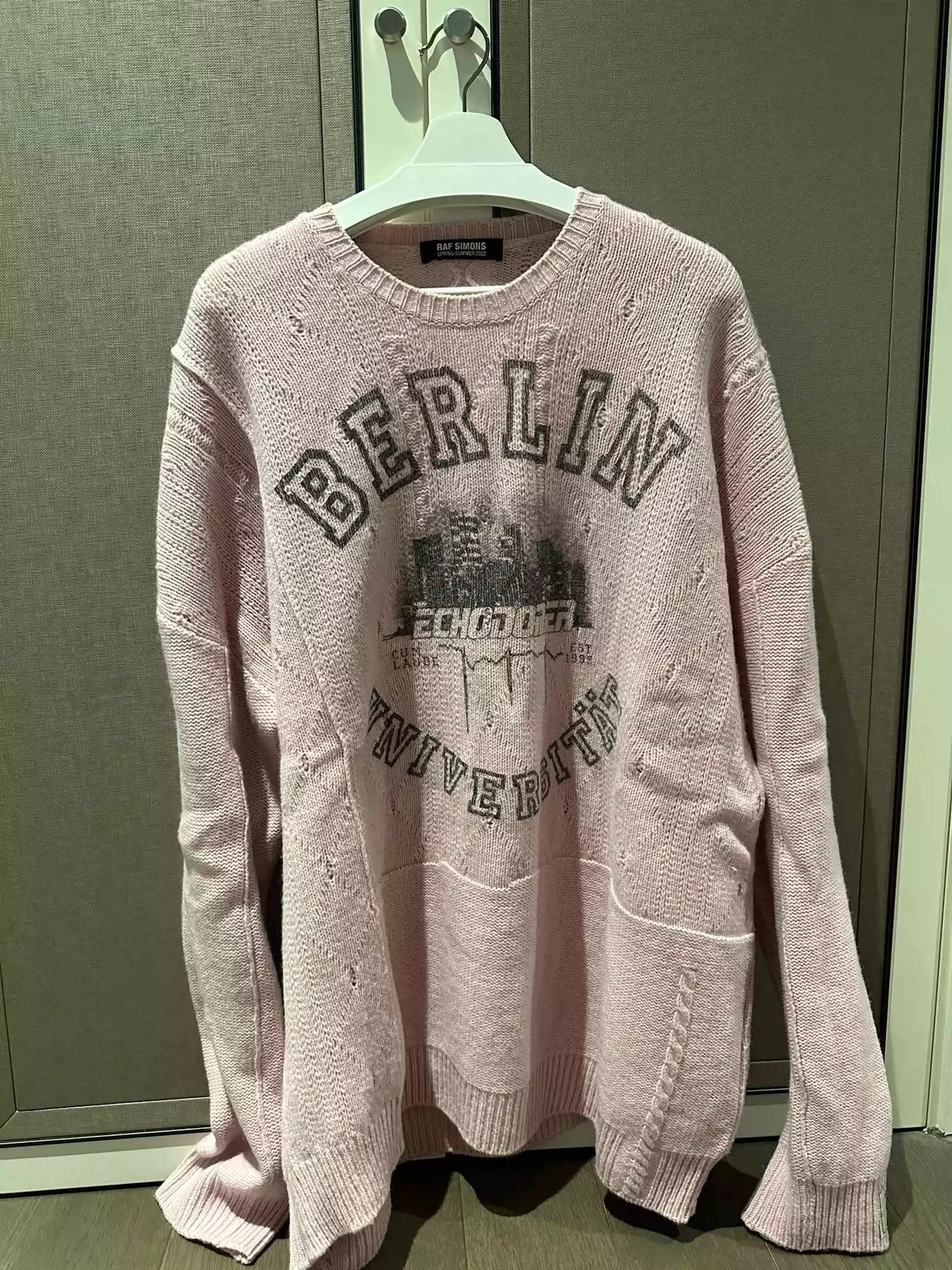 Raf Simons RAF SIMONS pink sweater Size US S / EU 44-46 / 1 - 1 Thumbnail