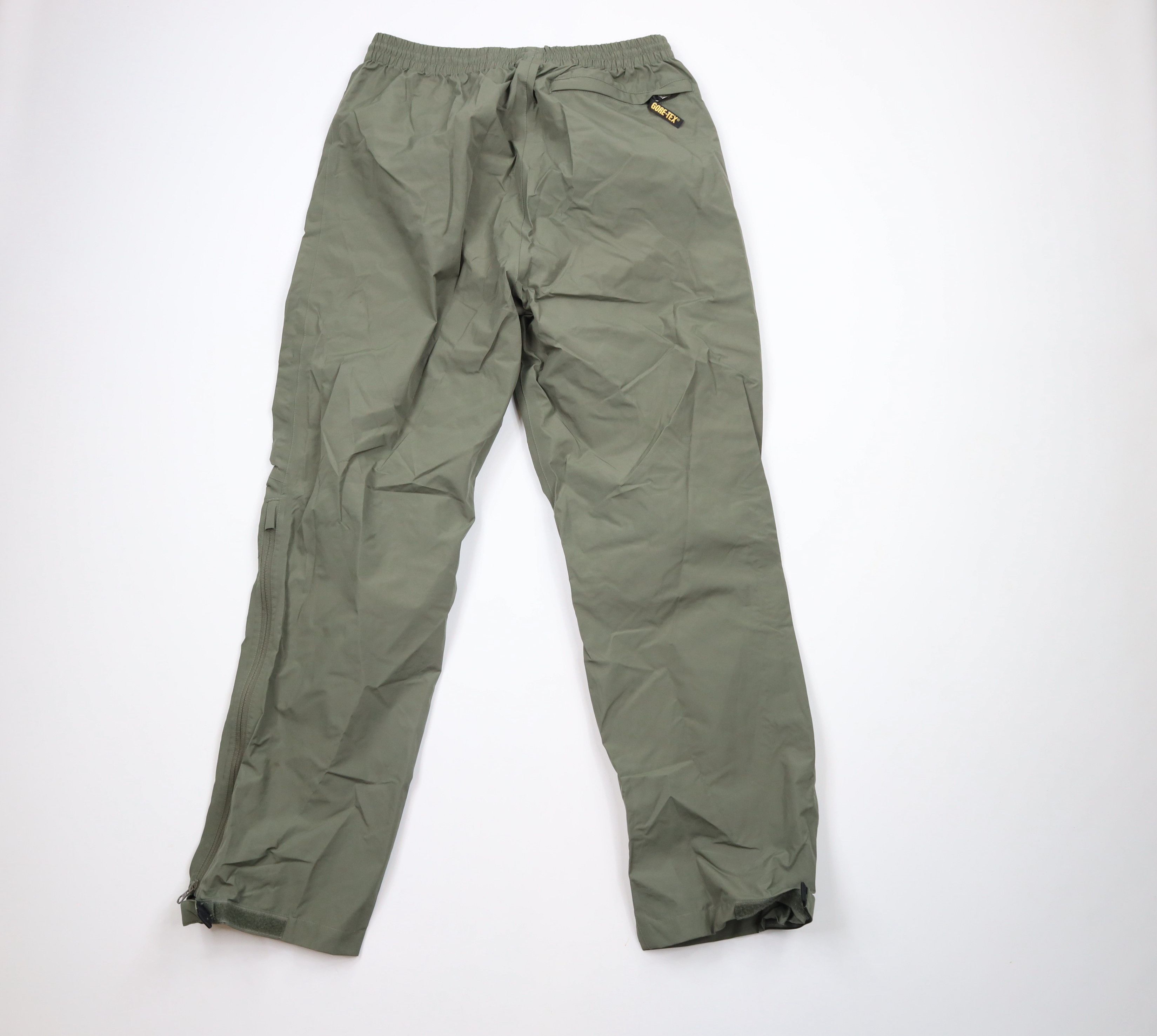 Cabelas × Vintage Vintage Cabelas Waterproof Outdoor Trail Rain Pants Green Size US 34 / EU 50 - 11 Thumbnail