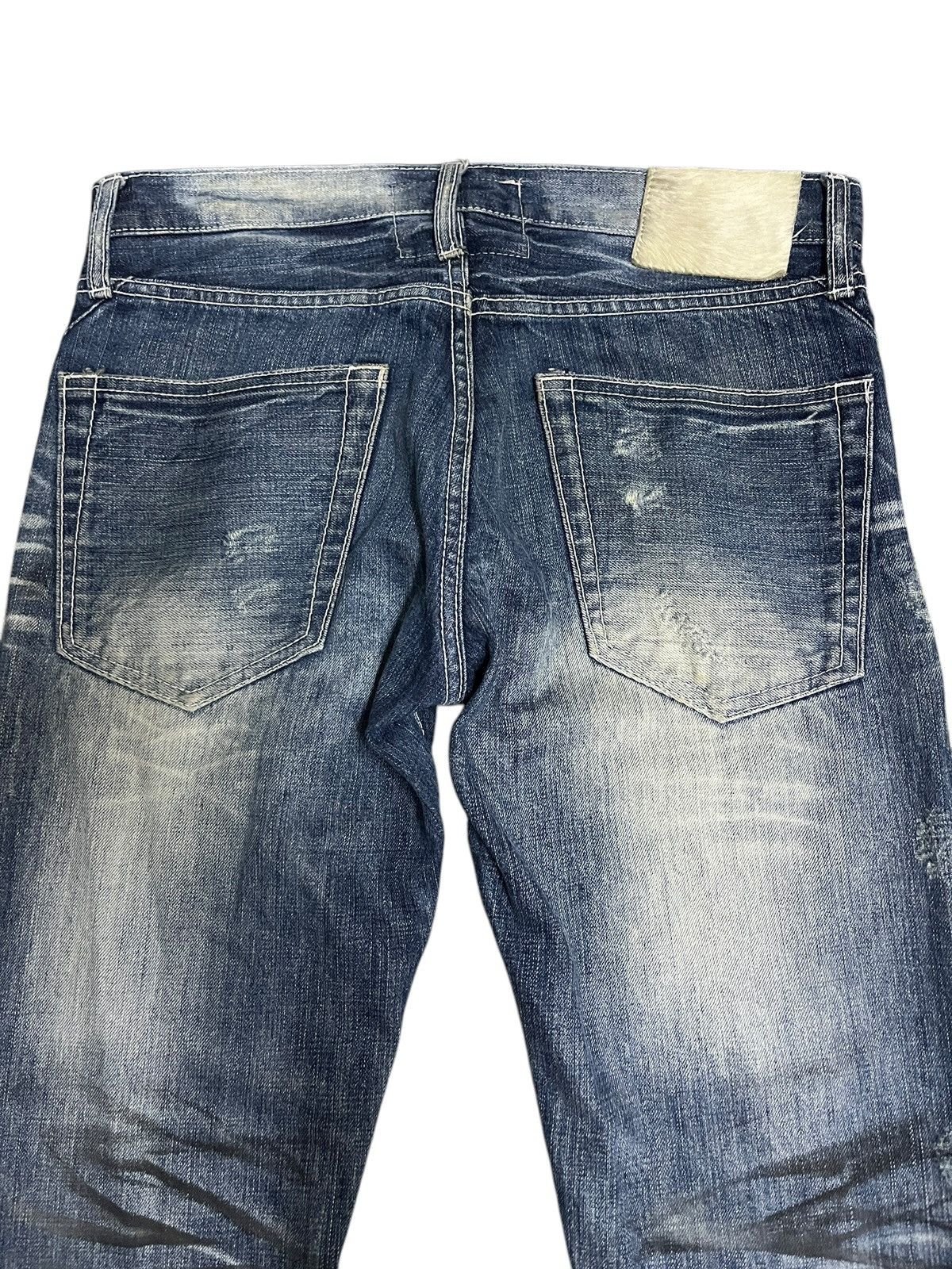 Neutral Infinity Clawmark Seditionaries Distressed Denim