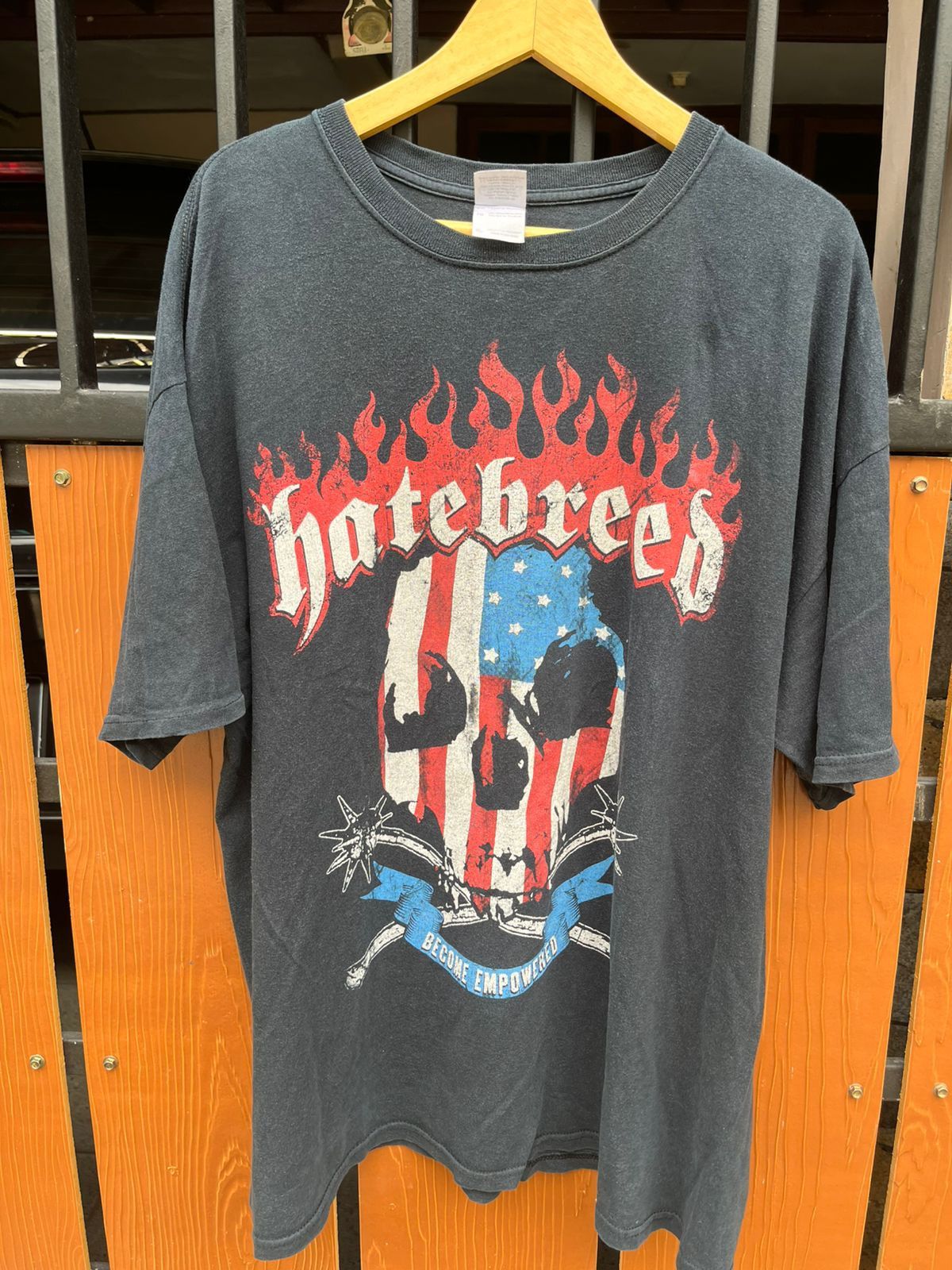 Band Tees Band Tees HateBreed Decimation of Nation Tour 2009 tee shirt Size US XL / EU 56 / 4 - 1 Thumbnail