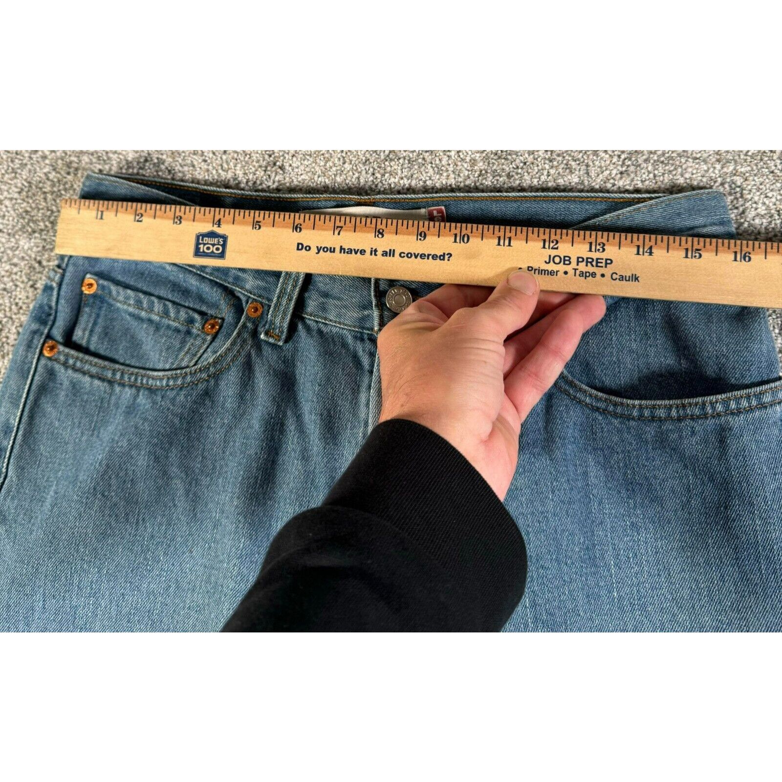 Levi's Levis 505 Jeans Mens 33x32 90s Y2K Vintage Streetwear Grunge Size US 33 - 8 Thumbnail