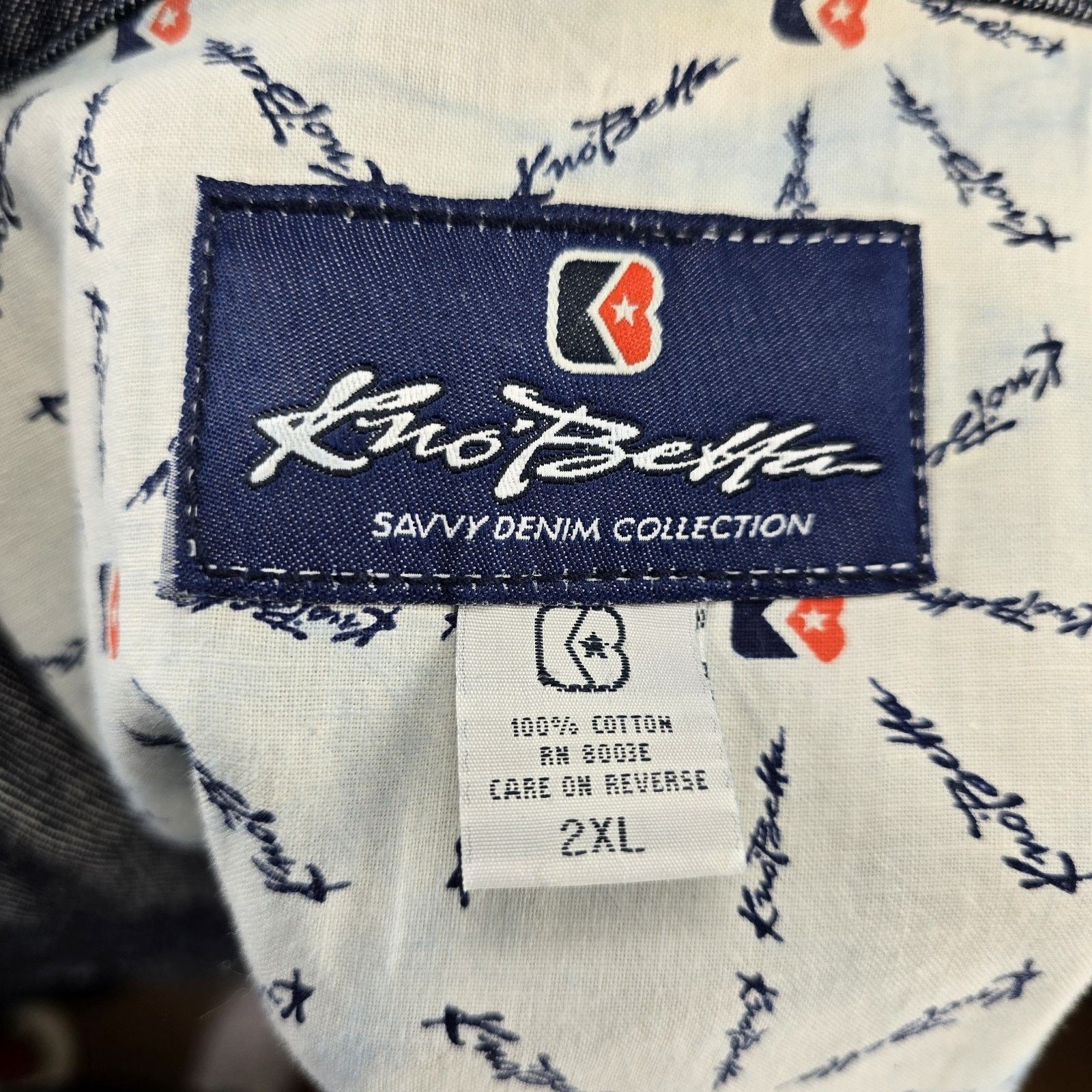 Other Vintage Kno Betta Savvy Denim Jacket Mens XXL Gorilla Y2K Size US XXL / EU 58 / 5 - 7 Thumbnail