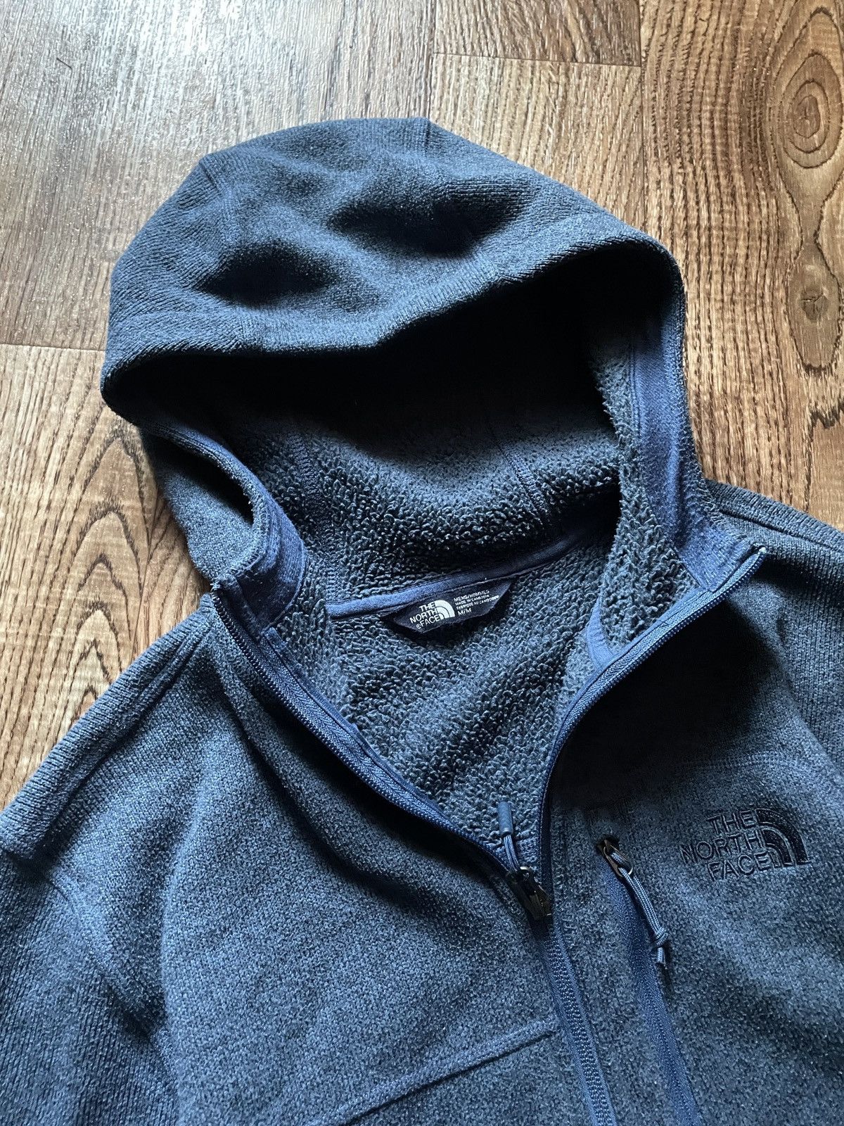 The North Face The North Face Fleece Hoodie Jacket Half Zip Logo Hooded Size US M / EU 48-50 / 2 - 4 Thumbnail
