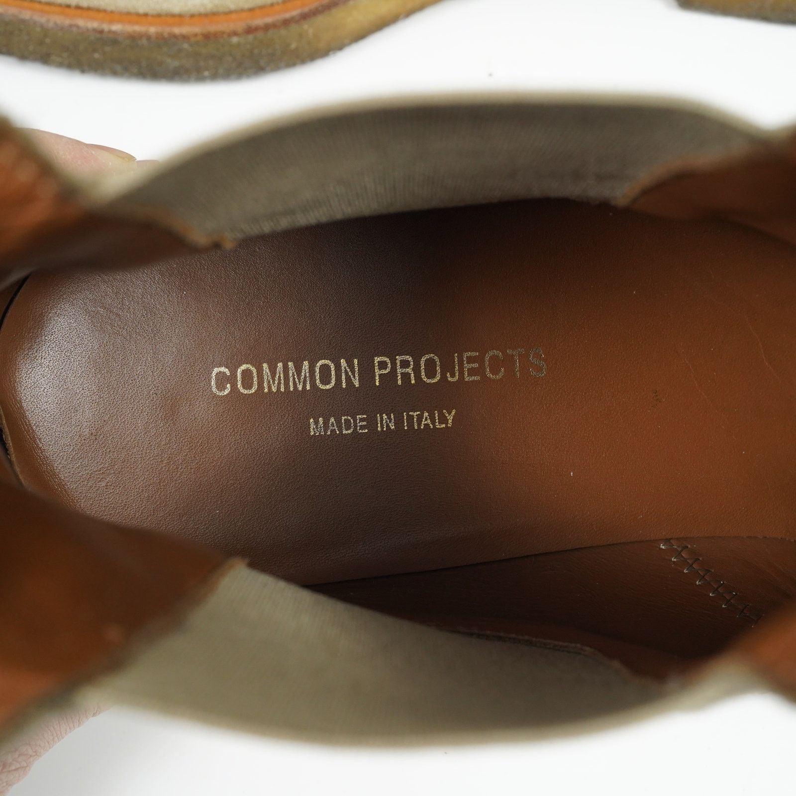 Common Projects Common Projects Suede Chelsea Boots beige EU 44 Size US 10.5 / EU 43-44 - 7 Thumbnail
