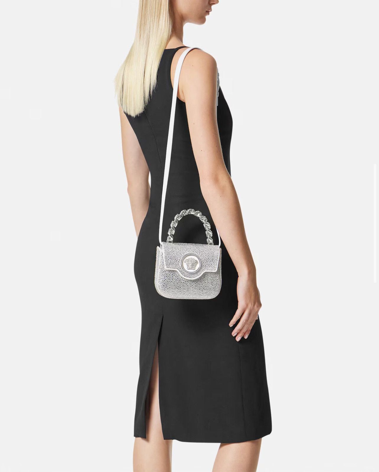 Versace Versace Crystal La Medusa Mini Bag Size ONE SIZE - 2 Thumbnail