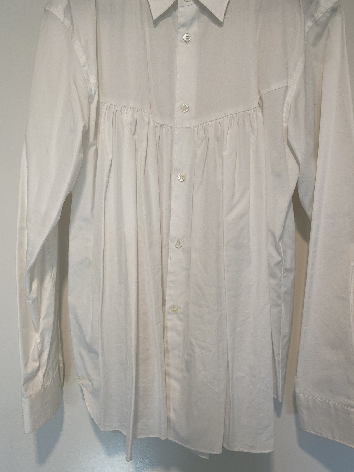 Comme des Garcons Homme Plus CDG Homme Plus - Broad Front Pleats Shirt Size US L / EU 52-54 / 3 - 3 Thumbnail