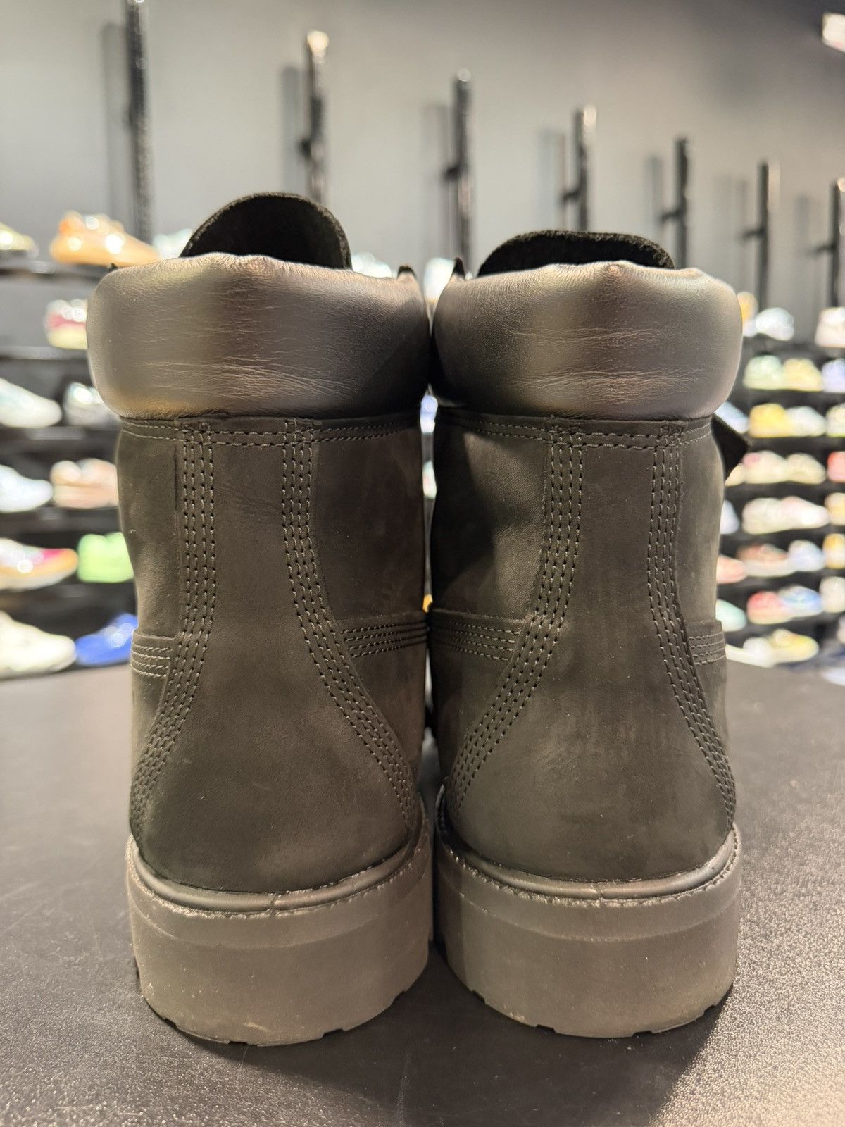 Timberland Size 12 - Timberland 6" Boot Black Nubuck Premium Size US 12 / EU 45 - 4 Thumbnail