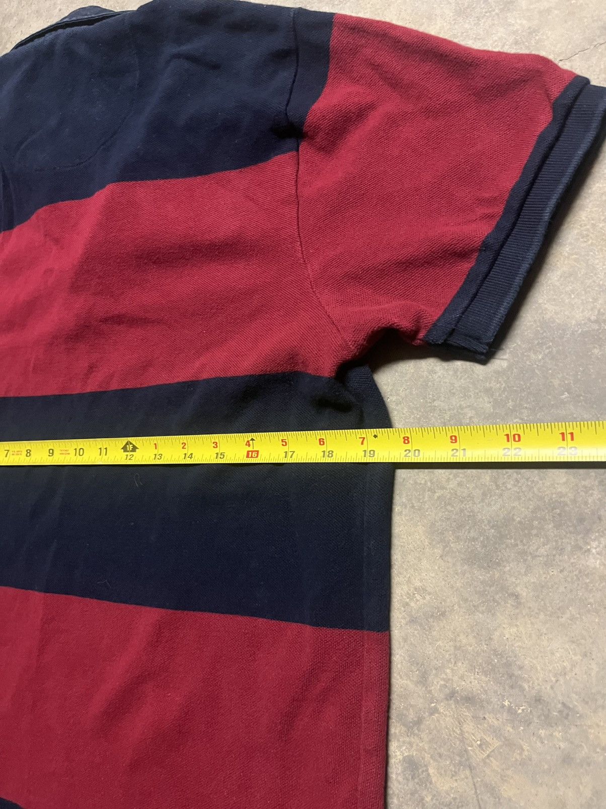 U.S. Polo Assn. U.S Polo Assn. Rugby Polo Shirt Maroon / Navy Blue Size US M / EU 48-50 / 2 - 8 Thumbnail
