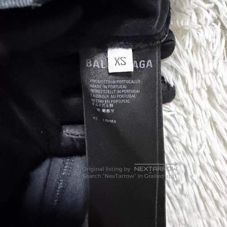 Balenciaga Balenciaga Ripped distressed water-washed short-sleeve t-s Size US XS / EU 42 / 0 - 7 Thumbnail