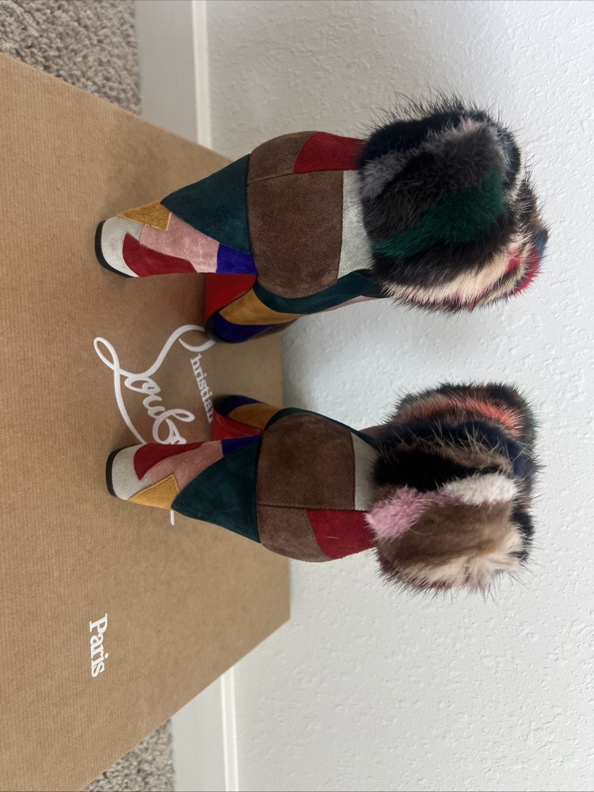 Christian Louboutin Christian Louboutin Olyaboota ankle boots Size US 9.5 / IT 39.5 - 4 Thumbnail