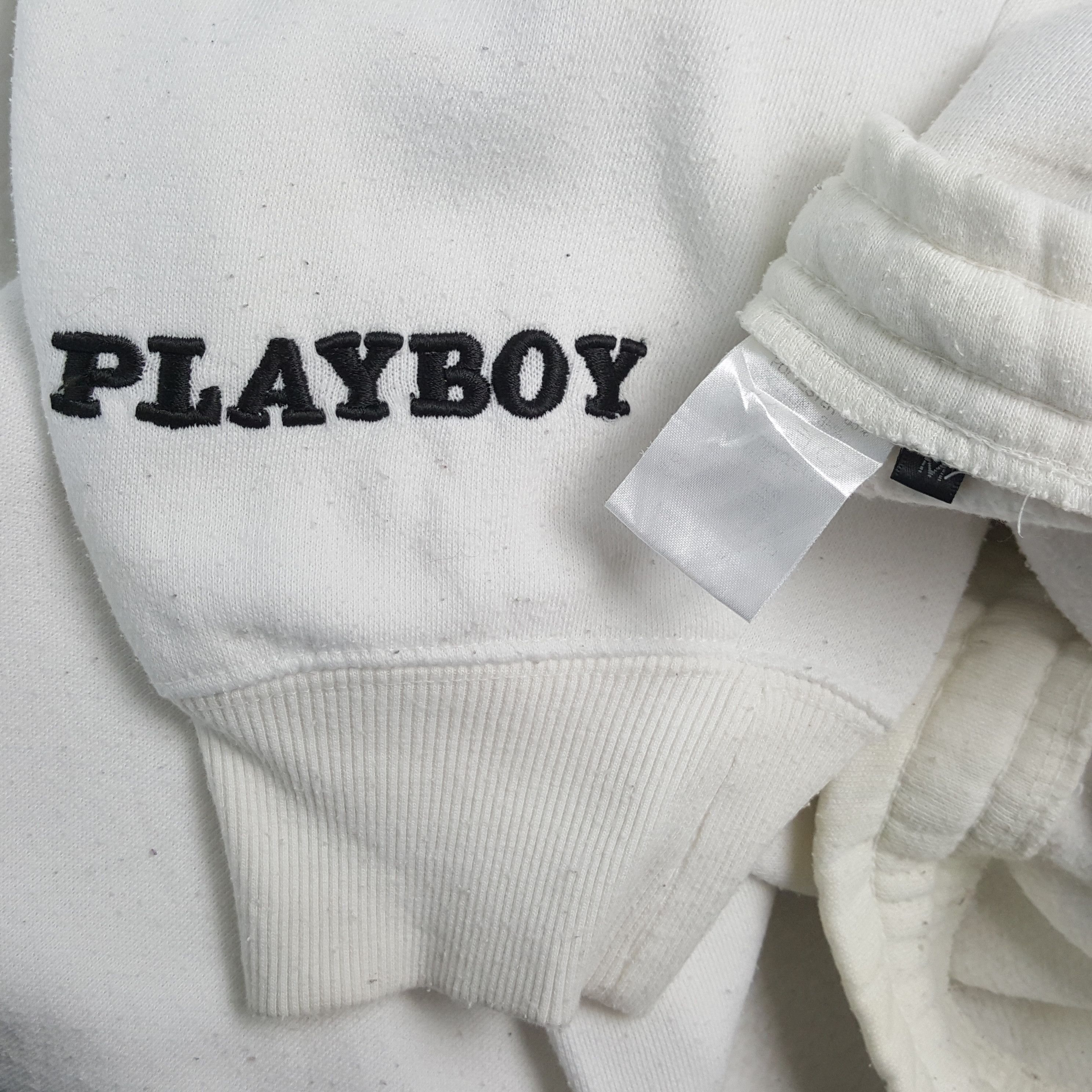 Playboy × Vintage PLAYBOY Logo Spellout Design Jogger Sweatpants Size US 34 / EU 50 - 14 Thumbnail