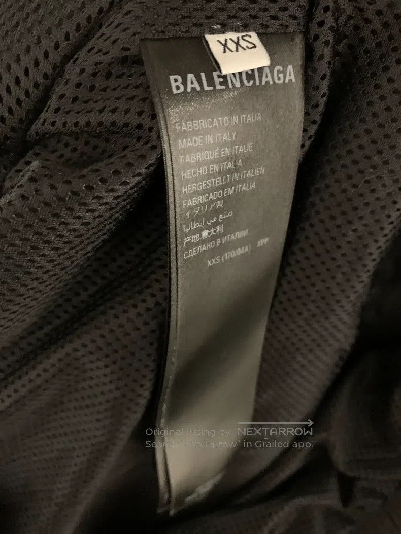 Balenciaga Balenciaga Tape Zipper Jacket Size US XXS / EU 40 - 3 Thumbnail