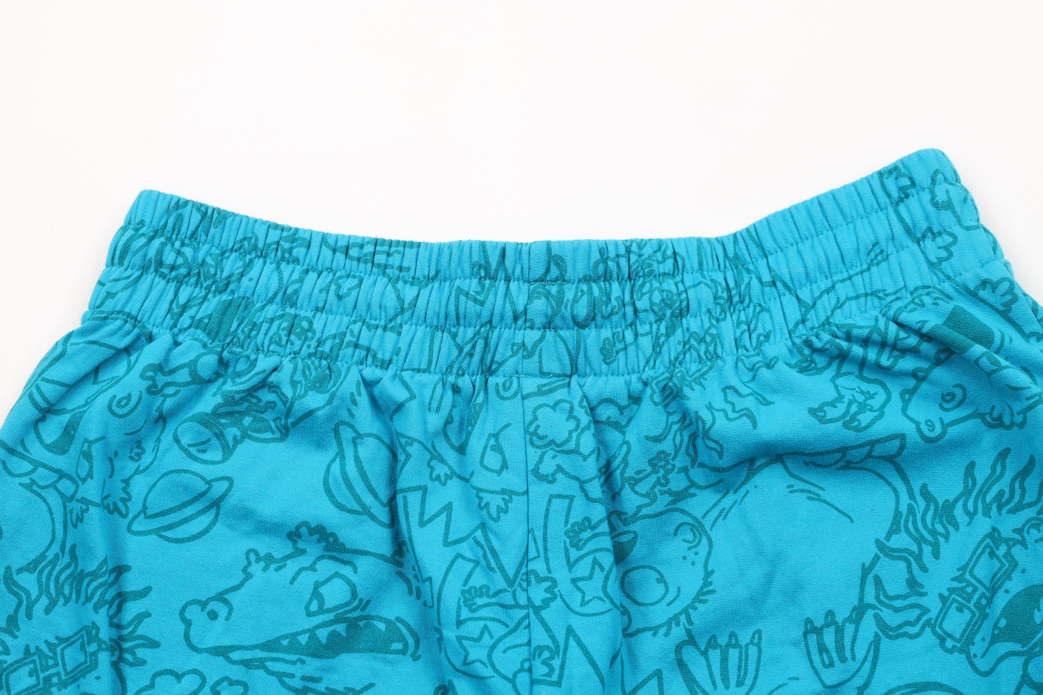 Vintage Vintage Nickelodeon Print Rugrats Sweatpants Shorts Blue Size US 36 / EU 52 - 9 Thumbnail