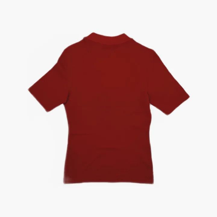 Balmain Balmain Red Logo Short Sleeve T-Shirt for Women -2507 Size S / US 4 / IT 40 - 3 Thumbnail