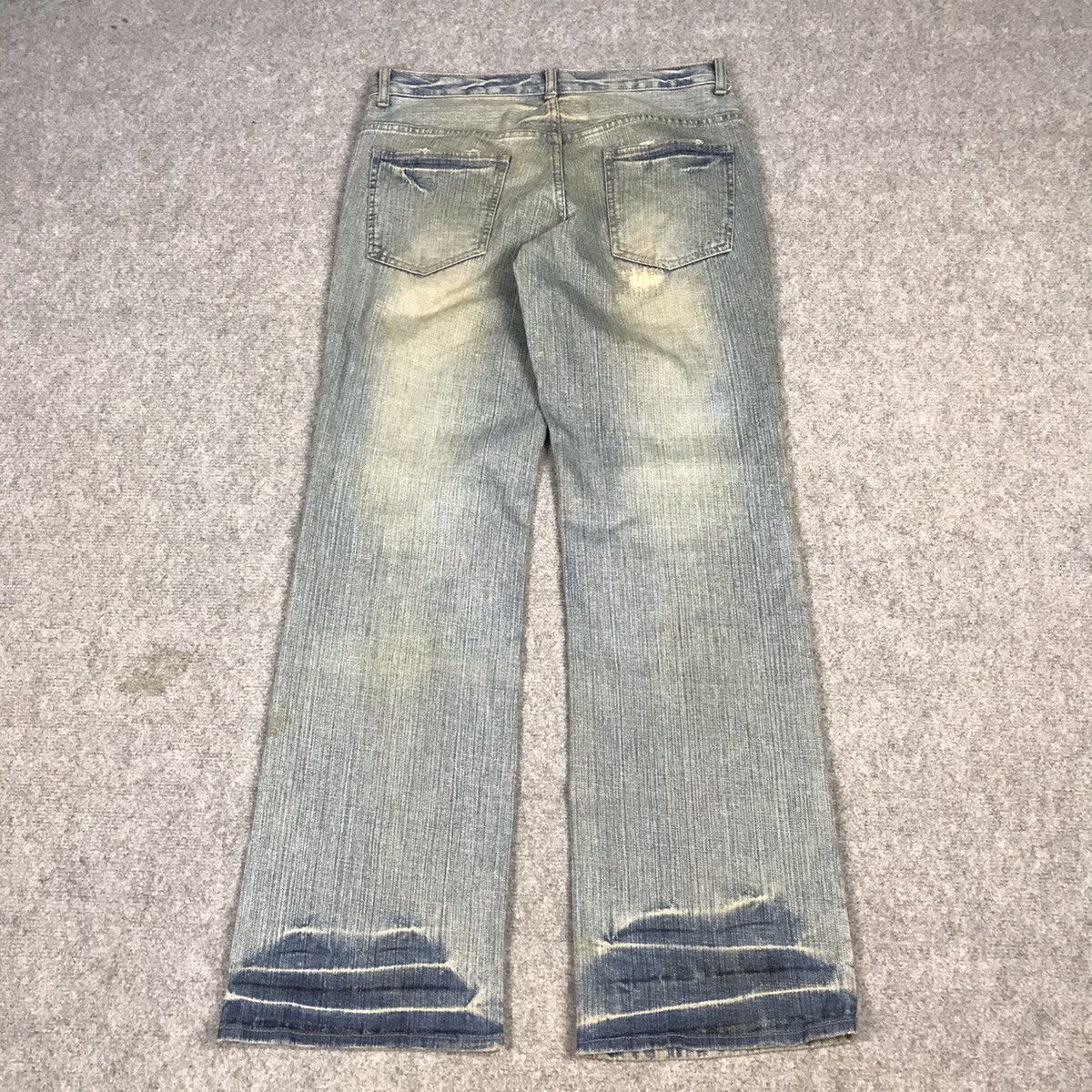 Japanese Brand SEMANTICDESIGN JAPAN DENIM BAGGY BOOT CUT PANTS Size US 32 / EU 48 - 8 Thumbnail